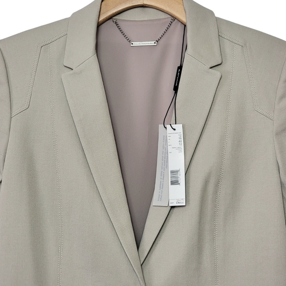 NWT Elie Tahari Wendy Jacket Sand - Picture 3 of 6